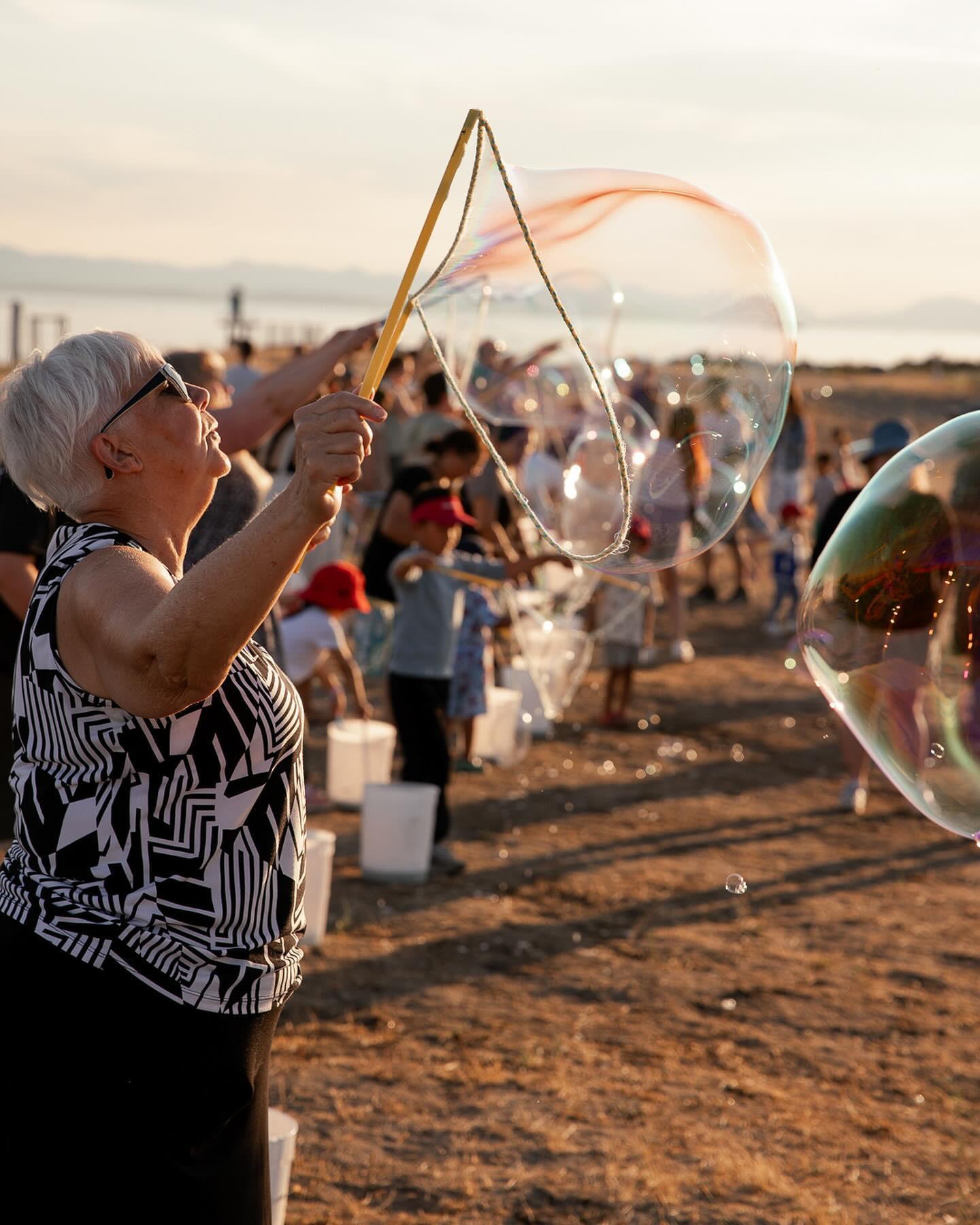 Immersing in the Unadulterated Joy of the Steveston Bubbles Event