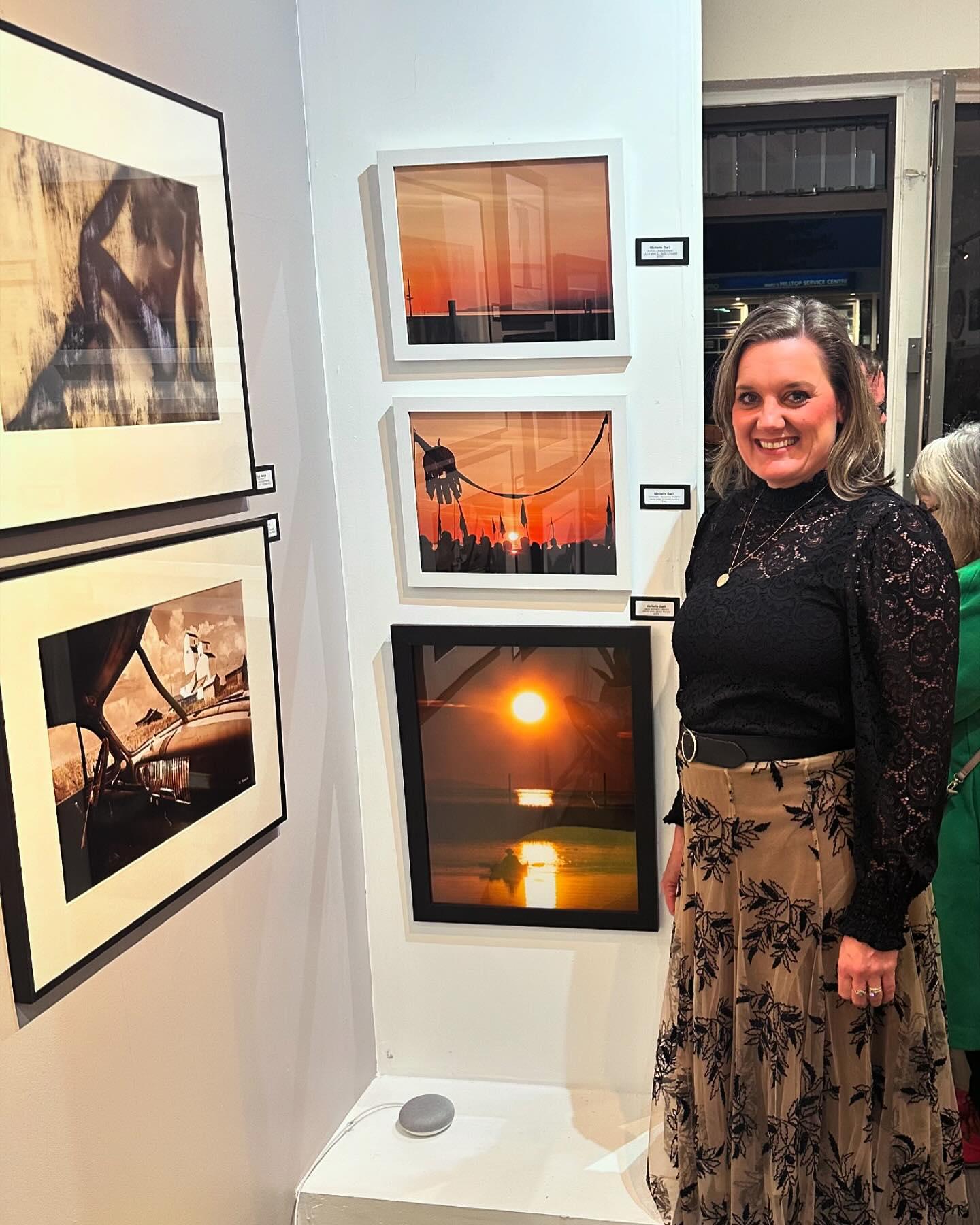 My First Gallery Show: The Magic of Sunsets at Garry Point